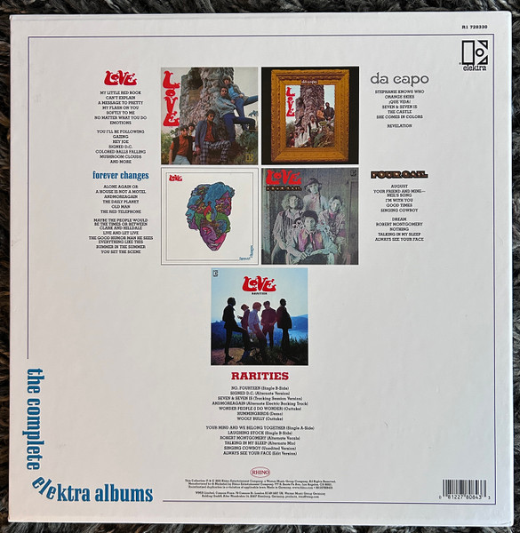 Love - The Complete Elektra Albums | Elektra (R1 728330) - 2