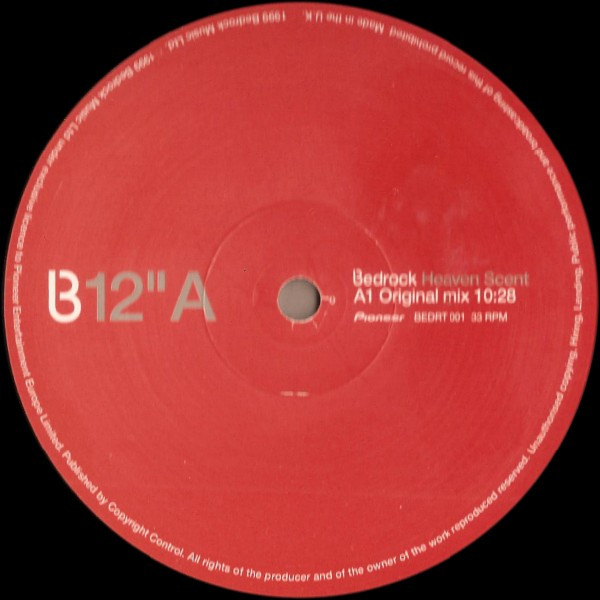 Bedrock - Heaven Scent | Bedrock Records (BEDRT 001) - 3