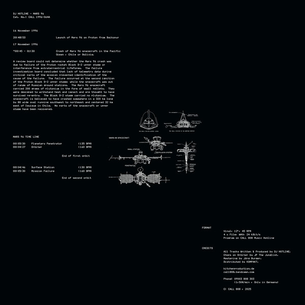 DJ H0TLINE - Mars 96 | CALL 808 (CALL 1996-064A) - 3