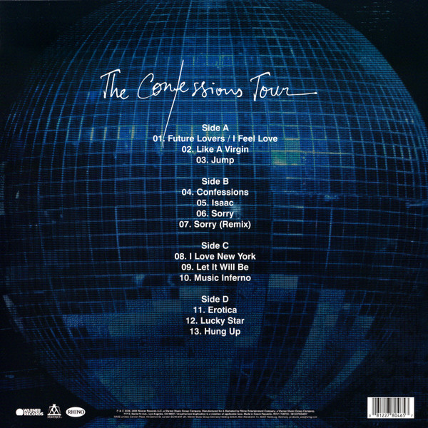 Madonna - The Confessions Tour | Rhino Records (RCV1 728733) - 2