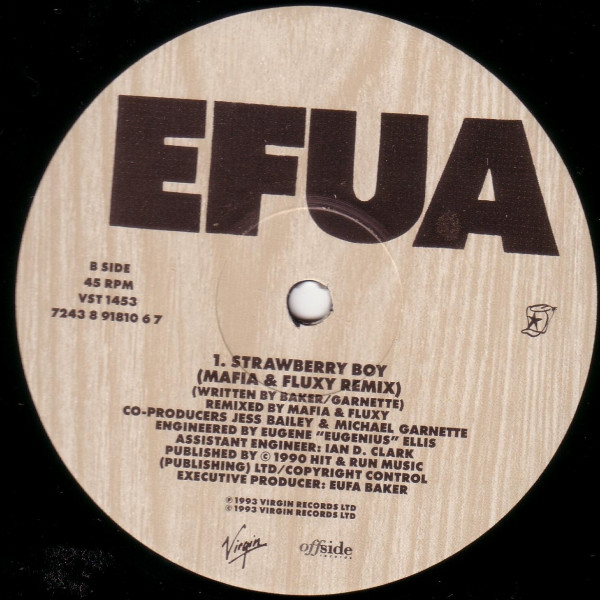 EFUA - Strawberry Boy | Virgin (VST 1453) - main