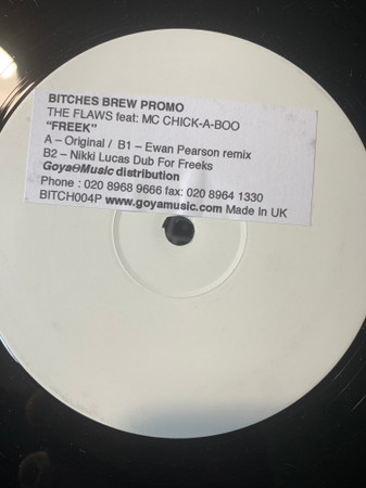 The Flaws feat. MC Chick-A-Boo - Freek | Bitches Brew (BITCH 004)