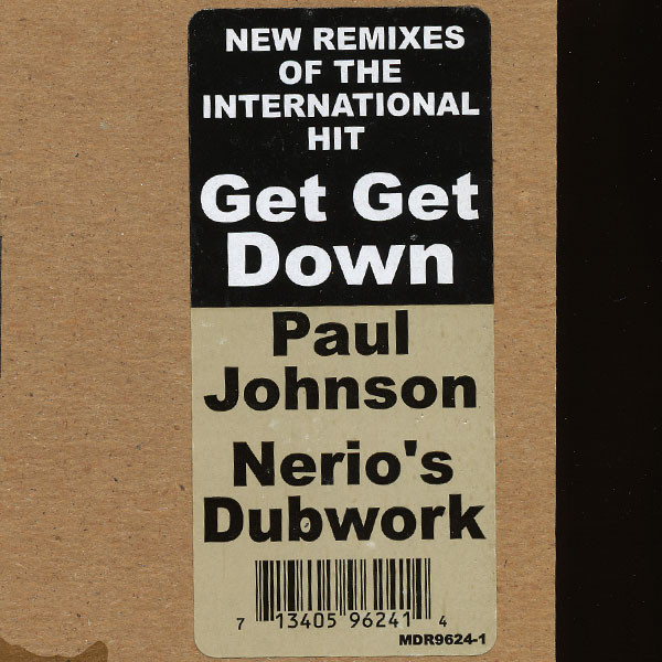 Paul Johnson - Get Get Down (Remixes) | Moody Recordings (MDR9624-1) - 3