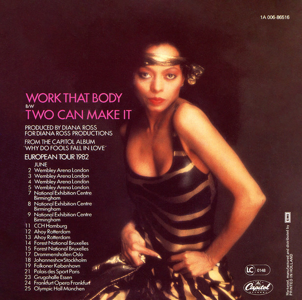 Diana Ross - Work That Body | Capitol Records (1A 006-86516) - 2