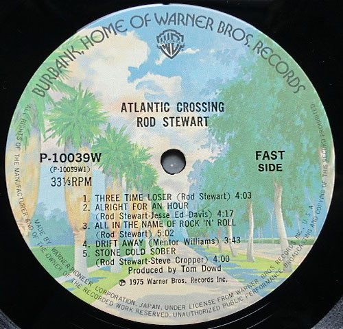 Rod Stewart - Atlantic Crossing | Warner Bros. Records (P-10039W)
