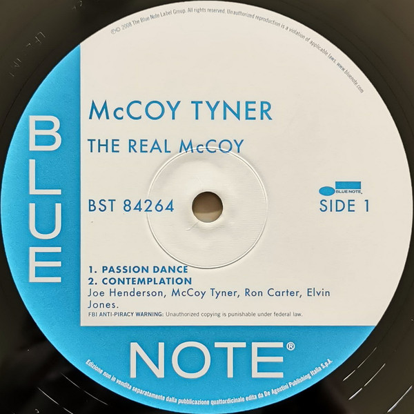 McCoy Tyner - The Real McCoy | Blue Note (BST 84264) - 3