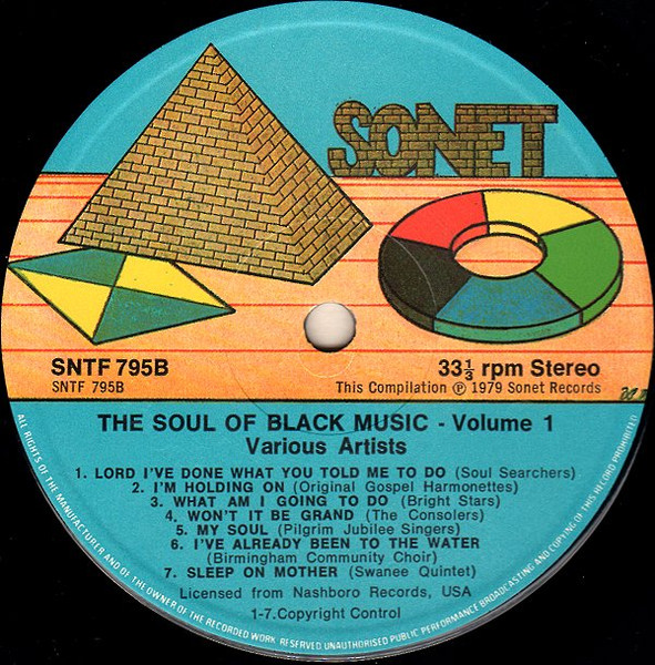 Various - The Soul Of Black Music Volume 1 | Sonet (SNTF 795) - 4