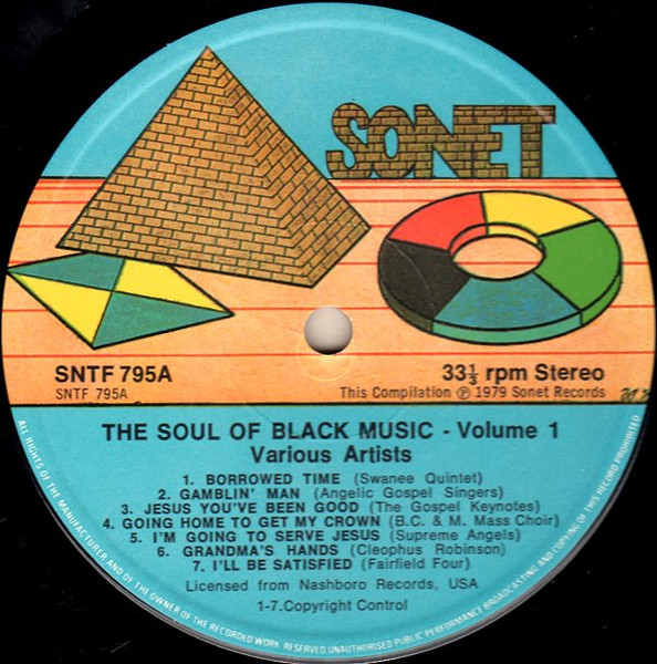 Various - The Soul Of Black Music Volume 1 | Sonet (SNTF 795) - 3