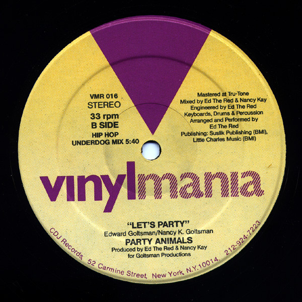 Party Animals - Let's Party | Vinylmania (VMR 016) Party Animals - Let's Party | Vinylmania (VMR 016)