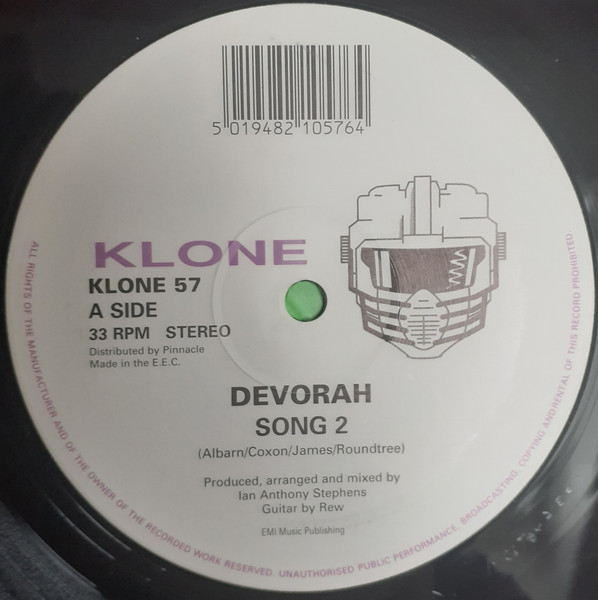 Devorah - Song 2 | Klone Records (KLONE 57) Devorah - Song 2 | Klone Records (KLONE 57)