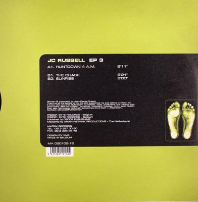 JC Russell - EP 3 | Matrix (MA 090102-12) - 2
