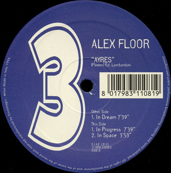 Alex Floor - Ayres | Loi Records (LR 03) - main