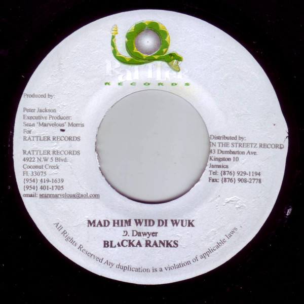 Round Head / Blacka Ranks - Go Your Way / Mad Him Wid Di Wuk | Rattler Records (none) - 2 Round Head / Blacka Ranks - Go Your Way / Mad Him Wid Di Wuk | Rattler Records (none) - 2