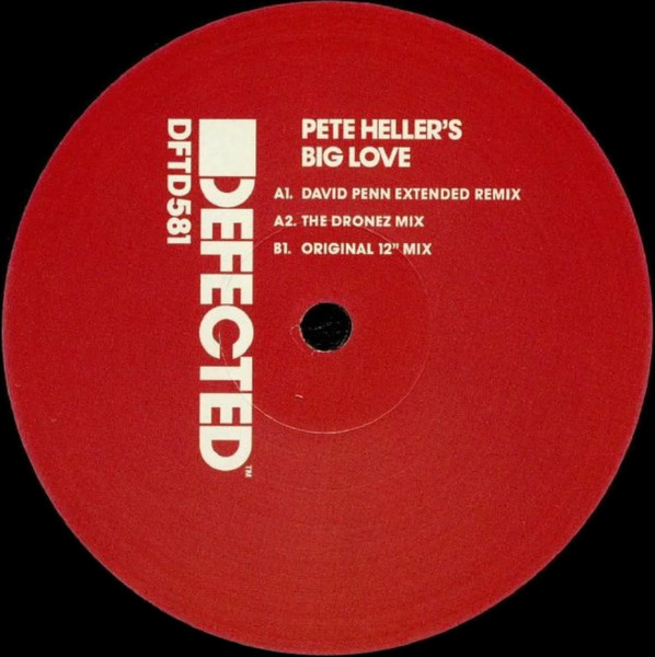 Pete Heller's Big Love - Big Love | Defected (DFTD581)