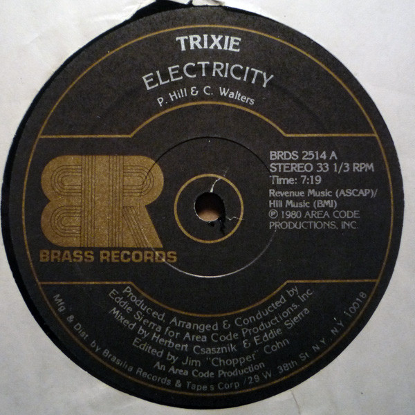 Trixie - Electricity | Brass Records (BRDS 2514)