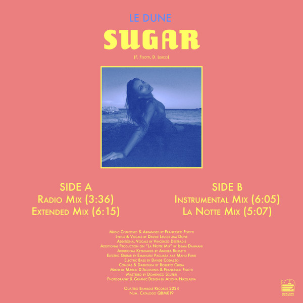 Le Dune - Sugar | Quattro Bambole Music (QBM019) - 2