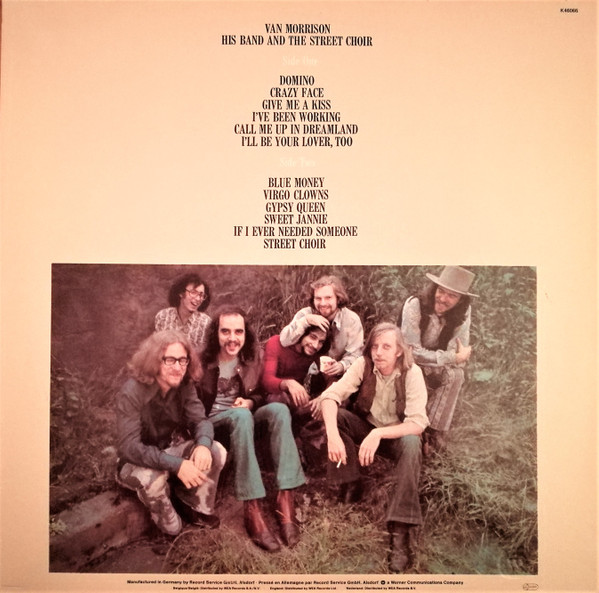 Van Morrison - His Band And The Street Choir | Warner Bros. Records (K 46066) - 2