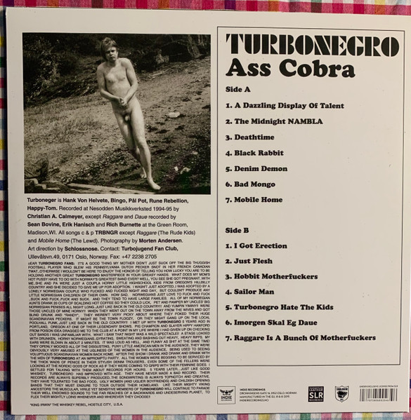 Turbonegro - Ass Cobra | Indie Recordings (INDIE263LP) - 2