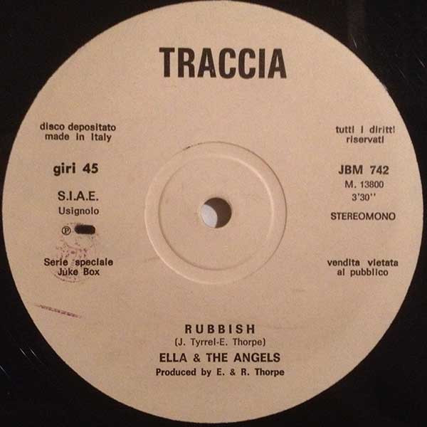 Ella & The Angels / Idris Muhammad - Rubbish / For Your Love | Fantasy (JBM 742) - main