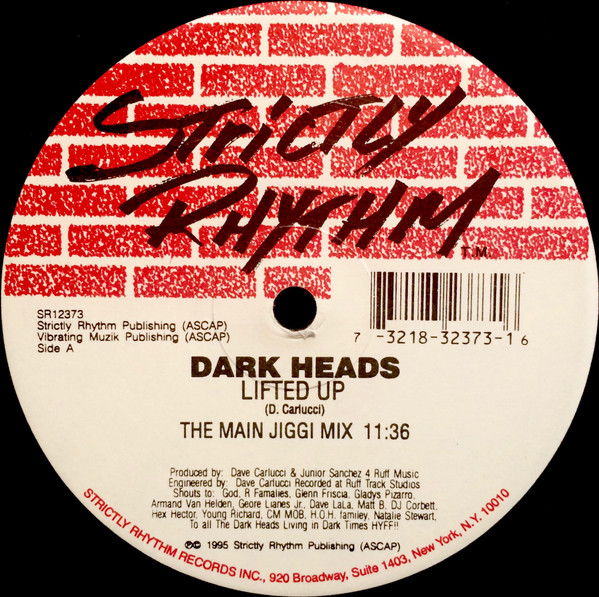 Dark Heads - Lifted Up | Strictly Rhythm (SR12373)