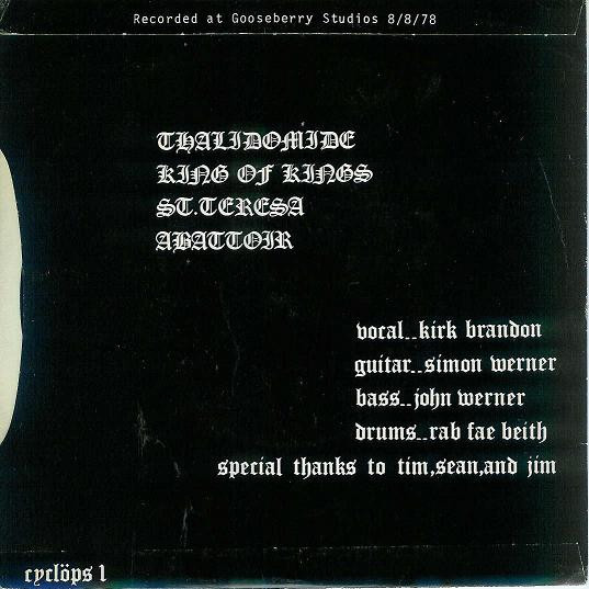 The Pack - Long Live The Past E.P. | Cyclops (CYCLOPS 1) - 2