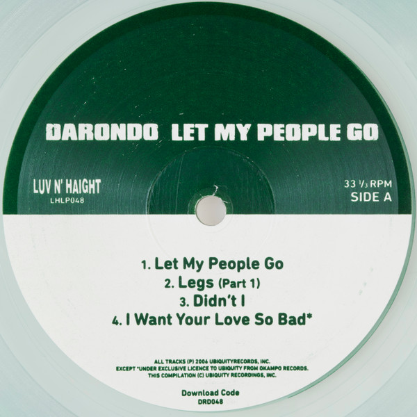 Darondo - Let My People Go | Luv N' Haight (LHLP048) - 3 Darondo - Let My People Go | Luv N' Haight (LHLP048) - 3
