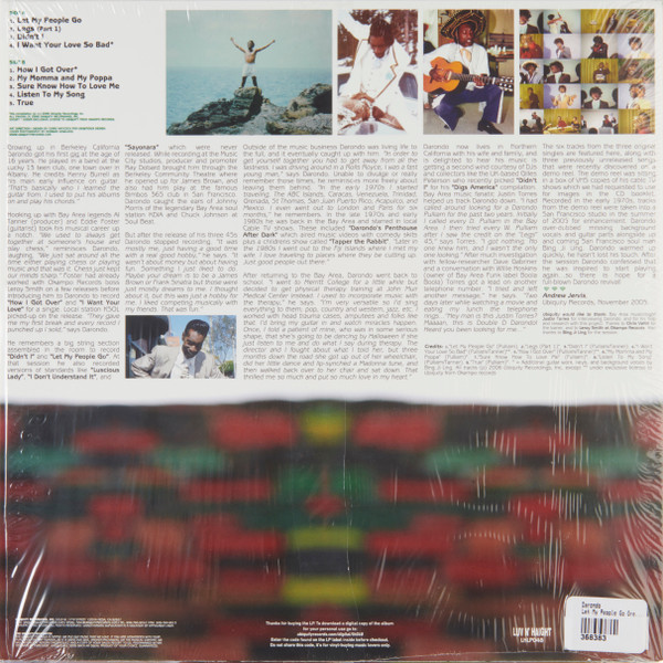 Darondo - Let My People Go | Luv N' Haight (LHLP048) - 2 Darondo - Let My People Go | Luv N' Haight (LHLP048) - 2