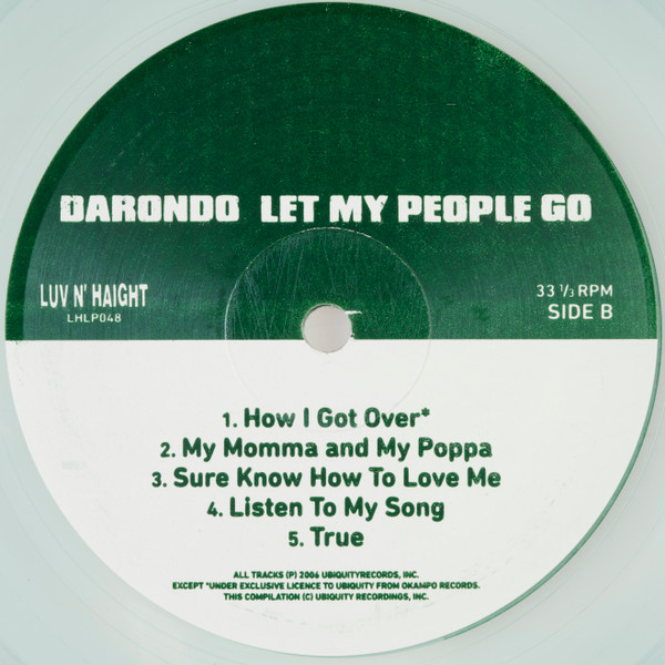 Darondo - Let My People Go | Luv N' Haight (LHLP048) - 4 Darondo - Let My People Go | Luv N' Haight (LHLP048) - 4