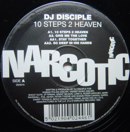 DJ Disciple - 10 Steps To Heaven | Narcotic (DEA015) DJ Disciple - 10 Steps To Heaven | Narcotic (DEA015)