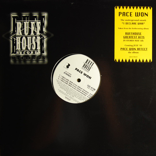 Pacewon - I Declare War | Ruffhouse Records (CAS 41798)