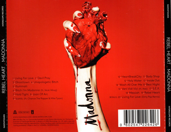 Madonna - Rebel Heart | Maverick (0602547226426) - 2