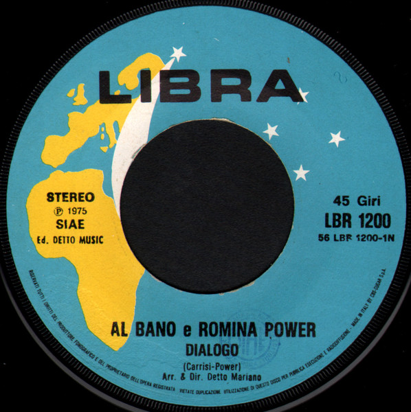 Al Bano & Romina Power - Dialogo | Libra (LBR 1200) - 3