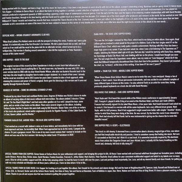 Eric Kupper - A Lifetime In Dance Music | SoSure Music (SSMEKLP1V) - 3 Eric Kupper - A Lifetime In Dance Music | SoSure Music (SSMEKLP1V) - 3