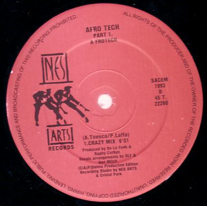 Afrotech - Afro Tech Part 1 | Nes Arts Records (22260) - 2