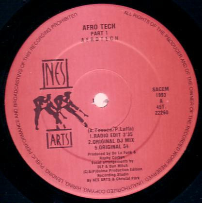 Afrotech - Afro Tech Part 1 | Nes Arts Records (22260) - main