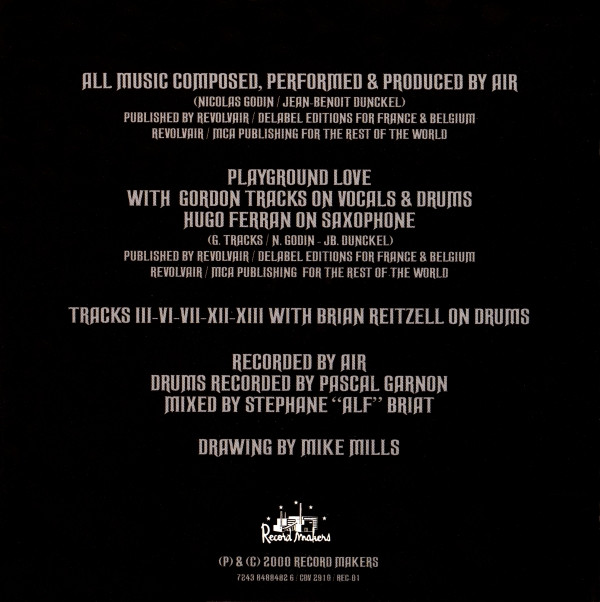 AIR - Original Motion Picture Score For The Virgin Suicides | Record Makers (REC-01) - 7