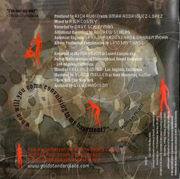 The Mars Volta - De-Loused In The Comatorium (Tour 2004) - 2CD | Universal Records (9861692) - 2