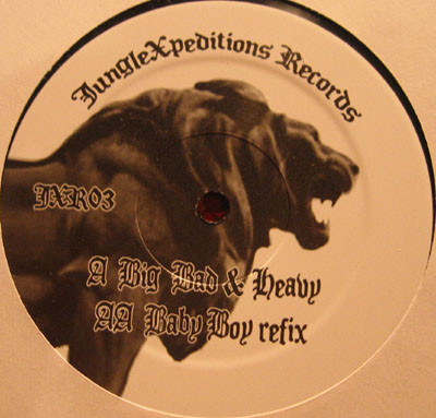 Krinjah / RCola - Big Bad & Heavy / Baby Boy Refix | JungleXpeditions Records (JXR03) - main