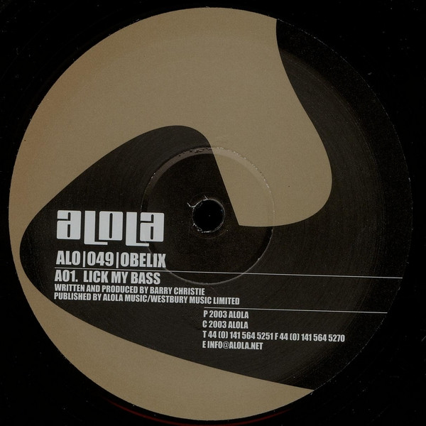 Obelix - Lick My Bass | Alola (ALO 049)