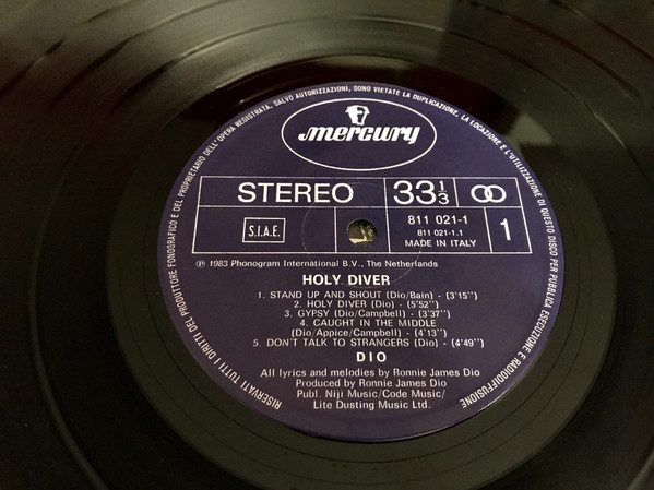 Dio - Holy Diver | Mercury (811 021-1) - 4