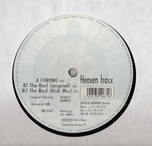 Heaven Traxx - Heaven Traxx Vol. B | Heaven Beats Rec. (HB 2067) - 3