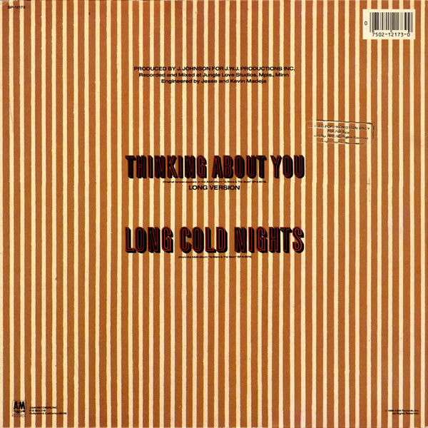 Ta Mara & The Seen - Thinking About You (Long Version) | A&M Records (SP-12173)