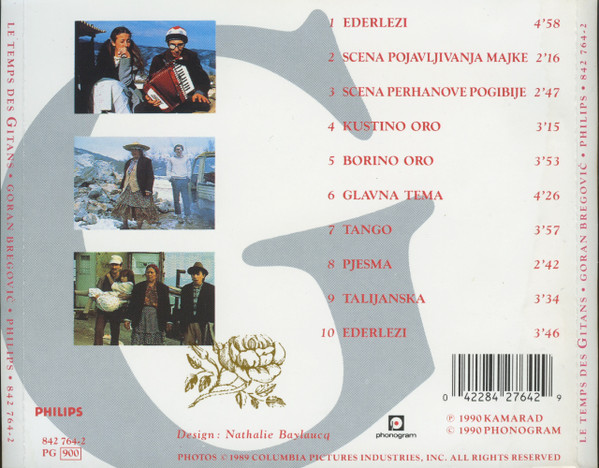Goran Bregović - Le Temps Des Gitans / Kuduz [CD] | Philips (842 764-2) - 4