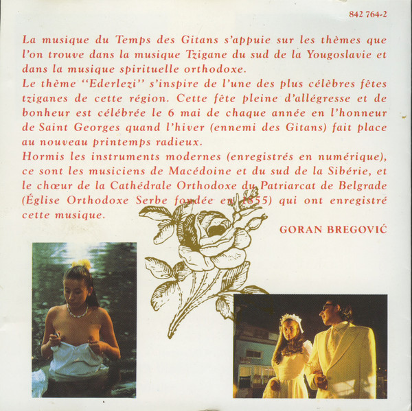Goran Bregović - Le Temps Des Gitans / Kuduz [CD] | Philips (842 764-2) - 3