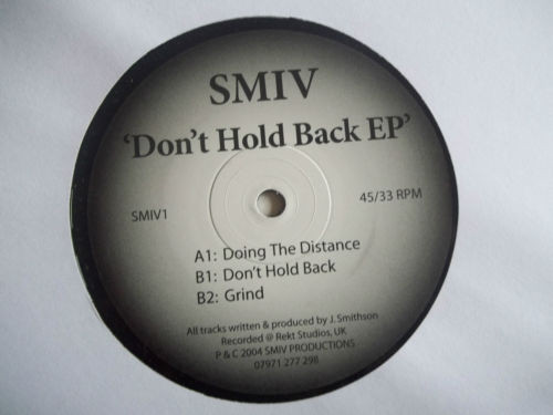 Smiv - Don't Hold Back EP | Smiv Productions (SMIV1)
