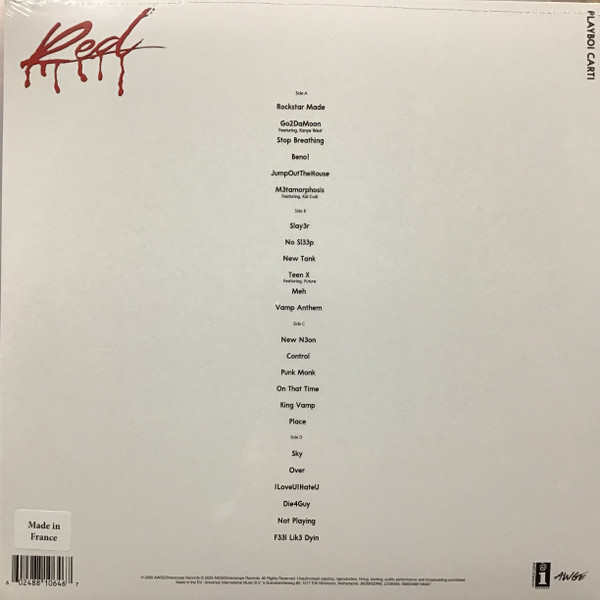 Playboi Carti - Whole Lotta Red | AWGE (00602488106467) - 2 Playboi Carti - Whole Lotta Red | AWGE (00602488106467) - 2