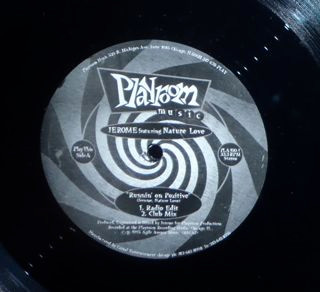 Jerome Mikulich Featuring Nature Love - Runnin' On Pozitive | Playroom Music (PLA 100-1) - main