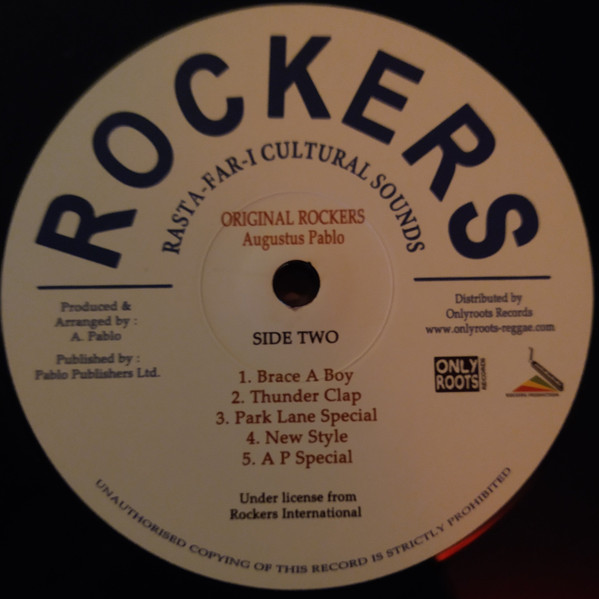 Augustus Pablo - Original Rockers | Rockers (ORLP05) - 2