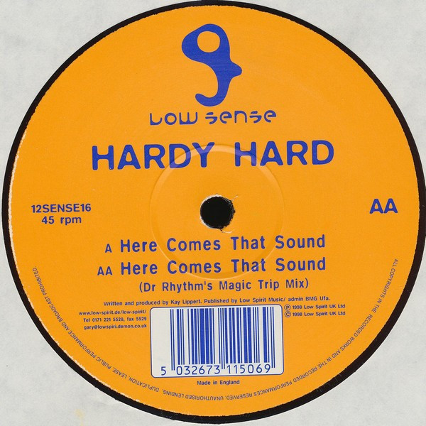 Hardy Hard - Here Comes That Sound | Low Sense (12SENSE16) - main Hardy Hard - Here Comes That Sound | Low Sense (12SENSE16) - main