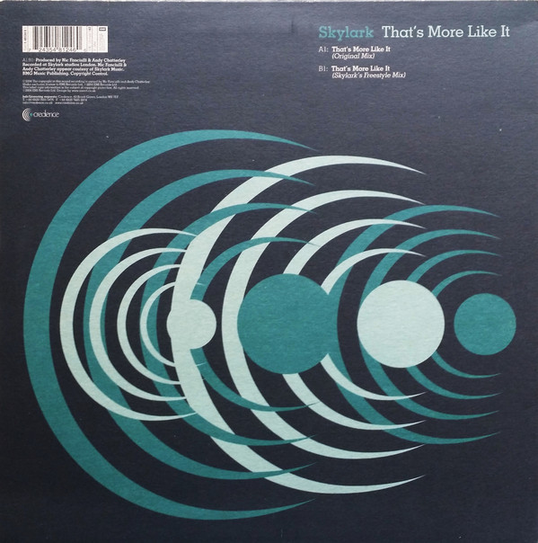 Skylark - That's More Like It | Credence (12cred 042) - 2